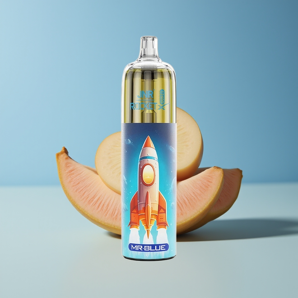 Veleprodaja Slovenija JNR Rocket-X 12400 Puffs Vape 25ml G Modra Adjustable Airflow RGB Lights