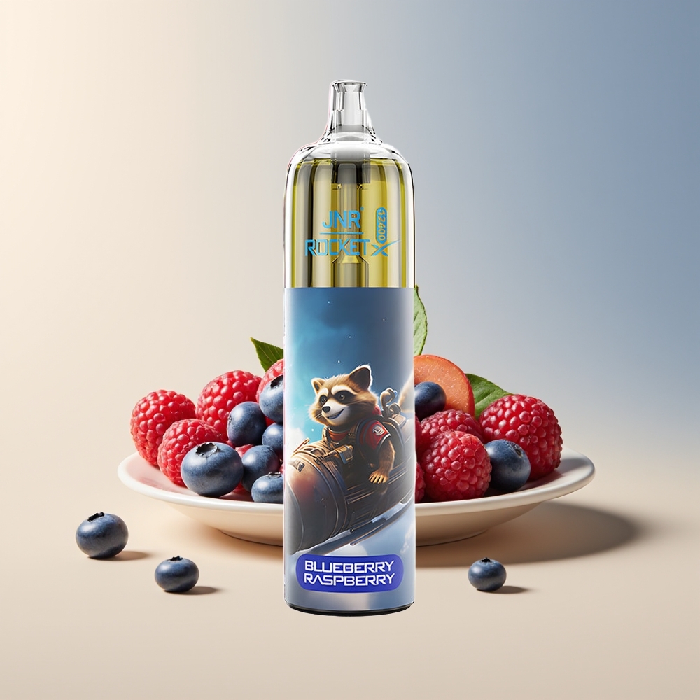 Veleprodaja Slovenija JNR Rocket-X 12400 Pufi Borovnica Malina Nastavljiv Pretok Zraka 850mAh Baterija