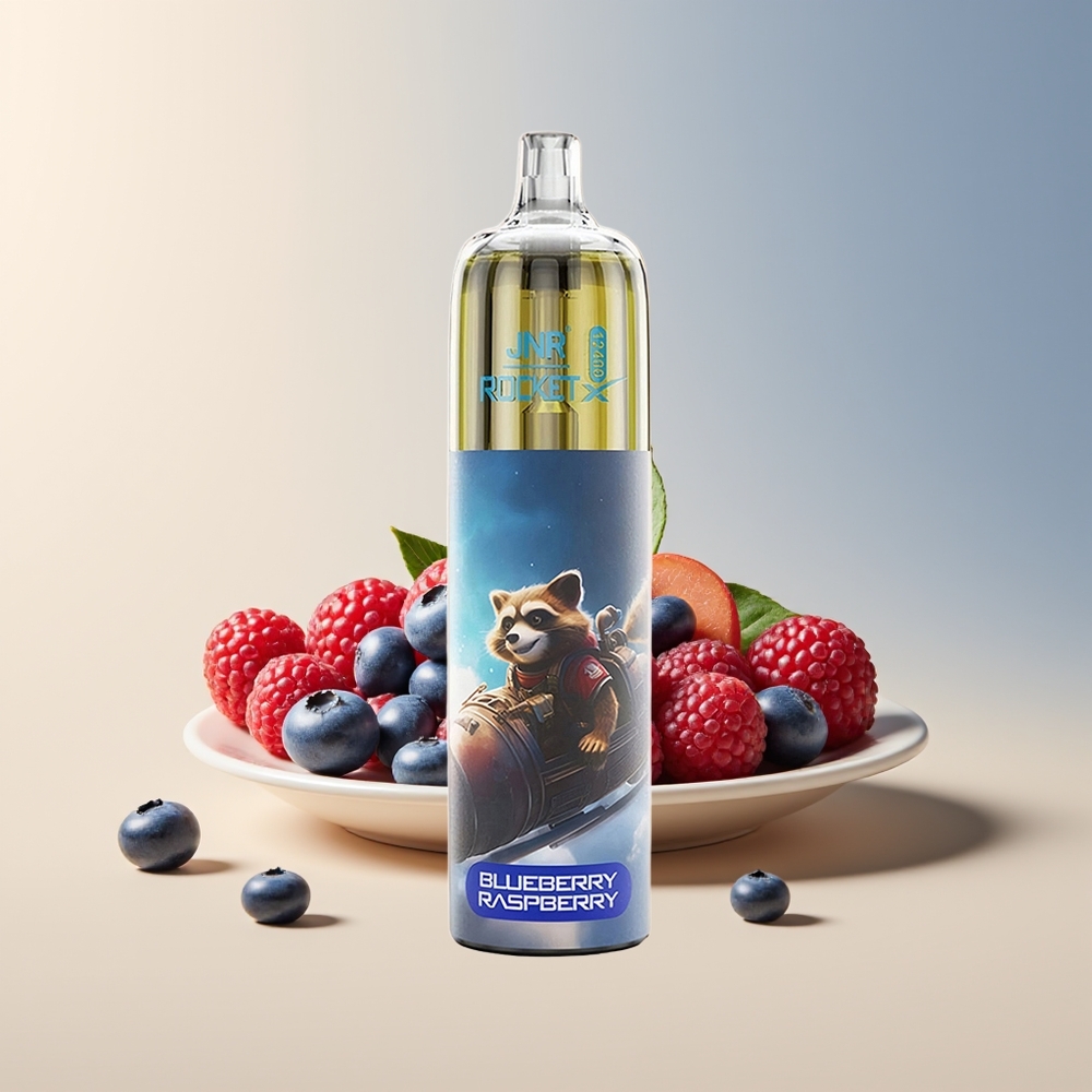 Veleprodaja Slovenija JNR Rocket-X 12400 Pufi Borovnica Malina Nastavljiv Pretok Zraka 850mAh Baterija