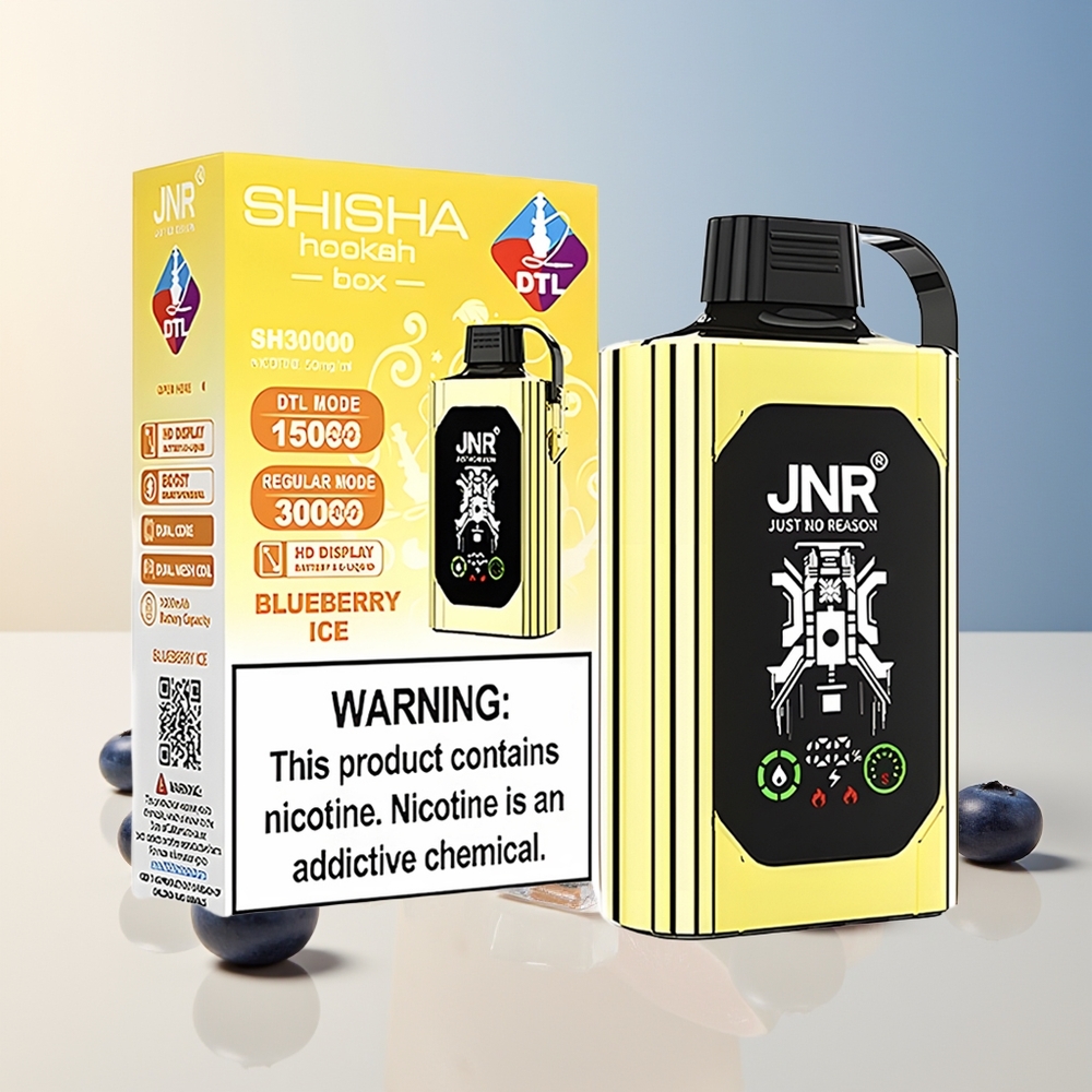 Veleprodaja Slovenija JNR Shisha Hookah Box 20500 Pufi Borovnica Led Dual Mesh Coil  Dual Core