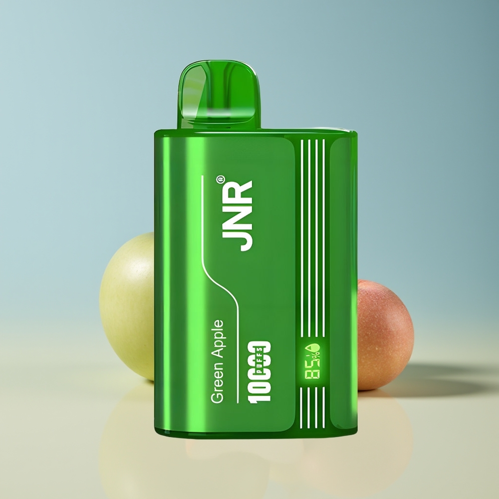Veleprodaja Slovenija JNR Tank 10000 Puffs Zeleno Jabolko Breskeva Hruška Digitalni Prikaz Dual Mesh Coil