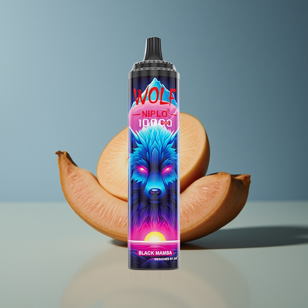 Veleprodaja Slovenija JNR Wolf Niplo 10000 Pufov Črna Mamba 20ml Type-C