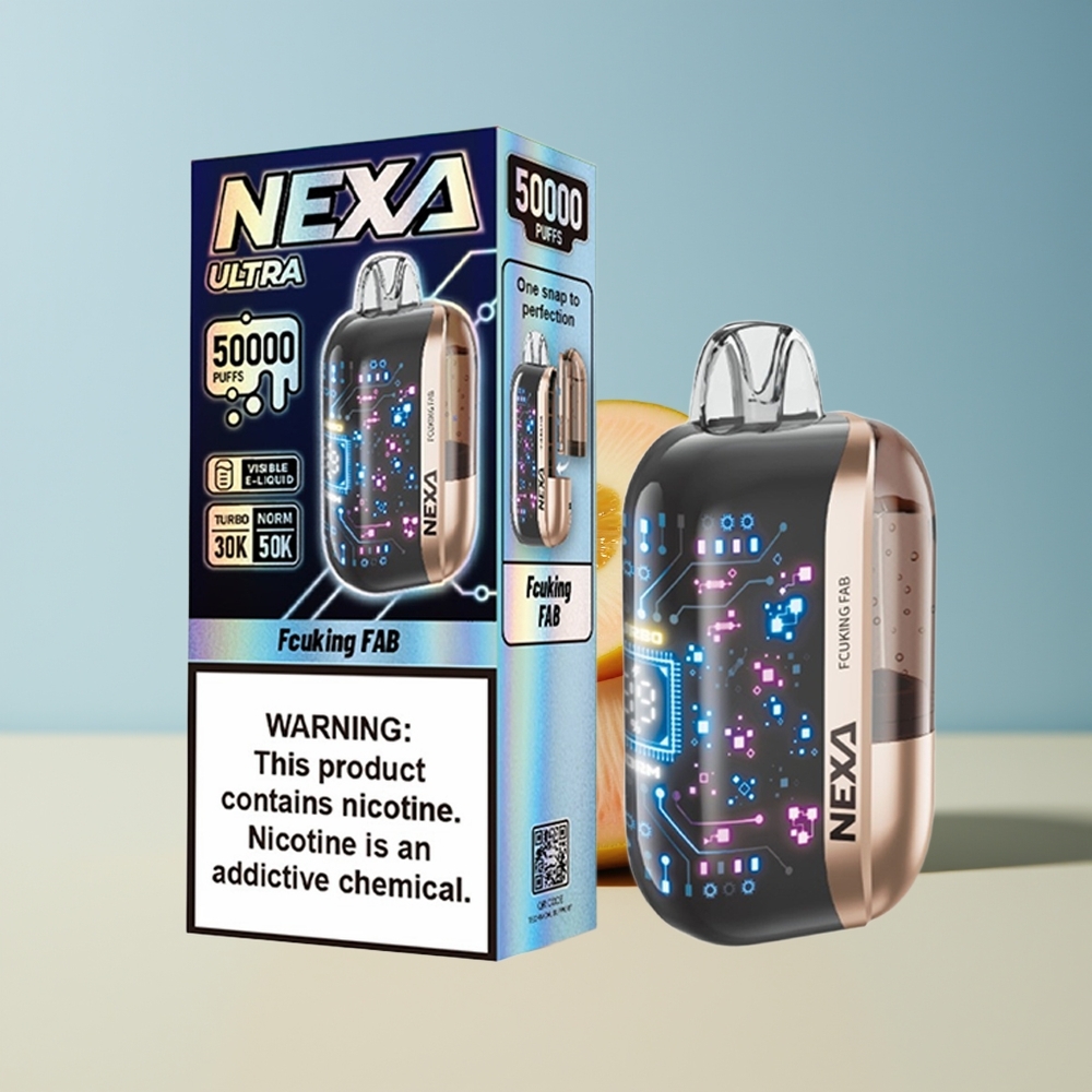 Veleprodaja Slovenija NEXA Ultra 50000 Puffov Vape Nenavadno Fab 20ml 5 Nikotina