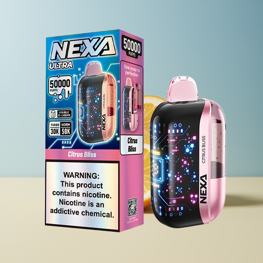 Veleprodaja Slovenija NEXA Ultra 50000 Puffs Citrus Bliss 20ml 5