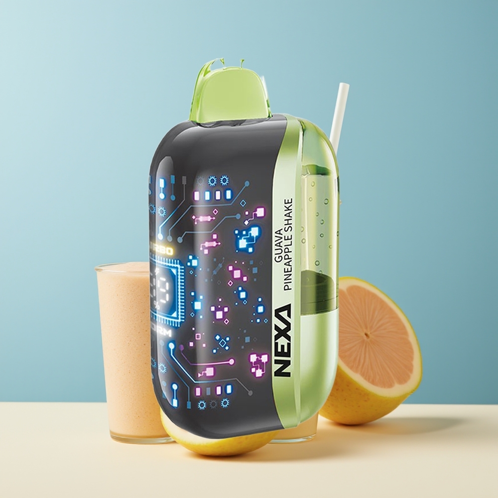 Veleprodaja Slovenija NEXA Ultra 50000 Puffs Guajaba Ananas Shake 20ml 800mah