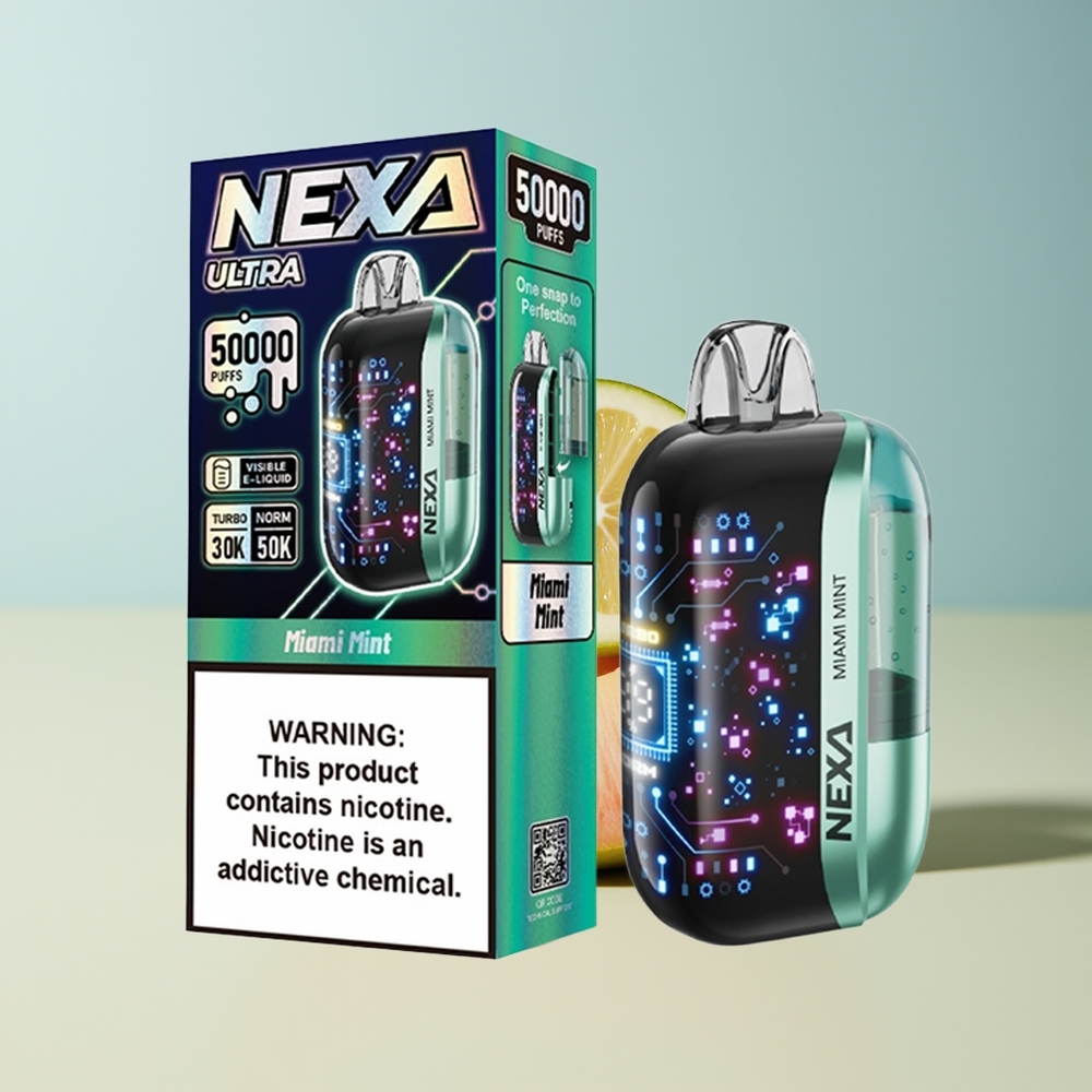Veleprodaja Slovenija NEXA Ultra 50000 Pufi Miami Meta 20ml 800mAh