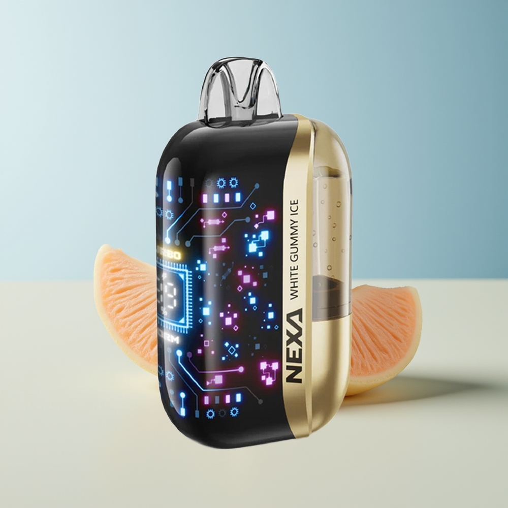Veleprodaja Slovenija NEXA Ultra 50000 Pufov Beli Gumi Led 20ml 800mah
