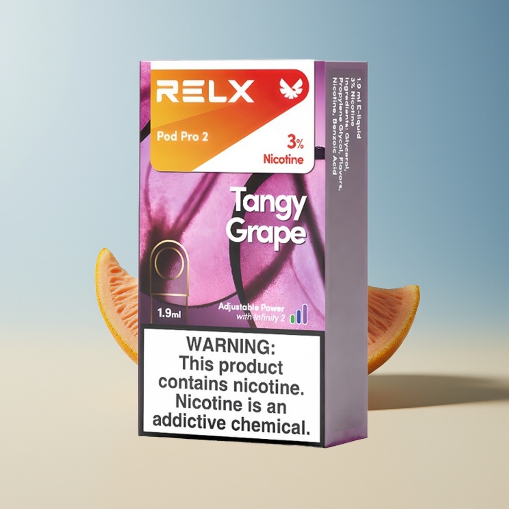 Veleprodaja Slovenija RELX Pod Pro 2 600 potegov 19ml Kislo Grozdje Eco Smooth Boost