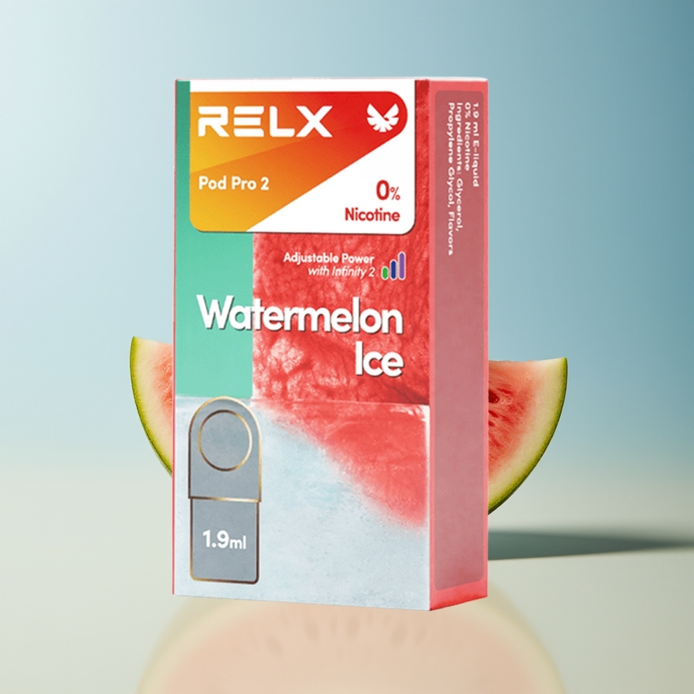 Veleprodaja Slovenija RELX Pod Pro 2 600 povžkov Lubenica Led 19ml 3 načini nastavitev napetosti