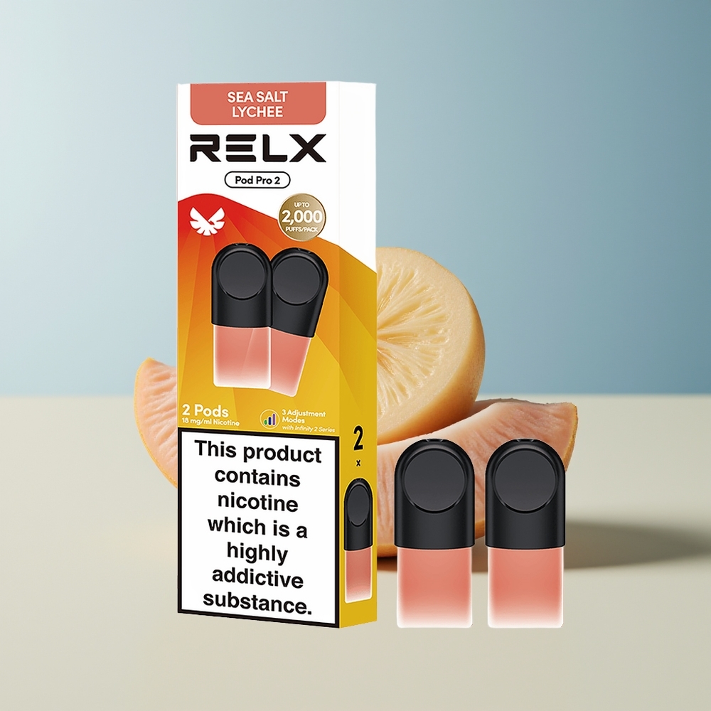 Veleprodaja Slovenija RELX Pod Pro 2 600 pufov 19ml Morska sol Liči