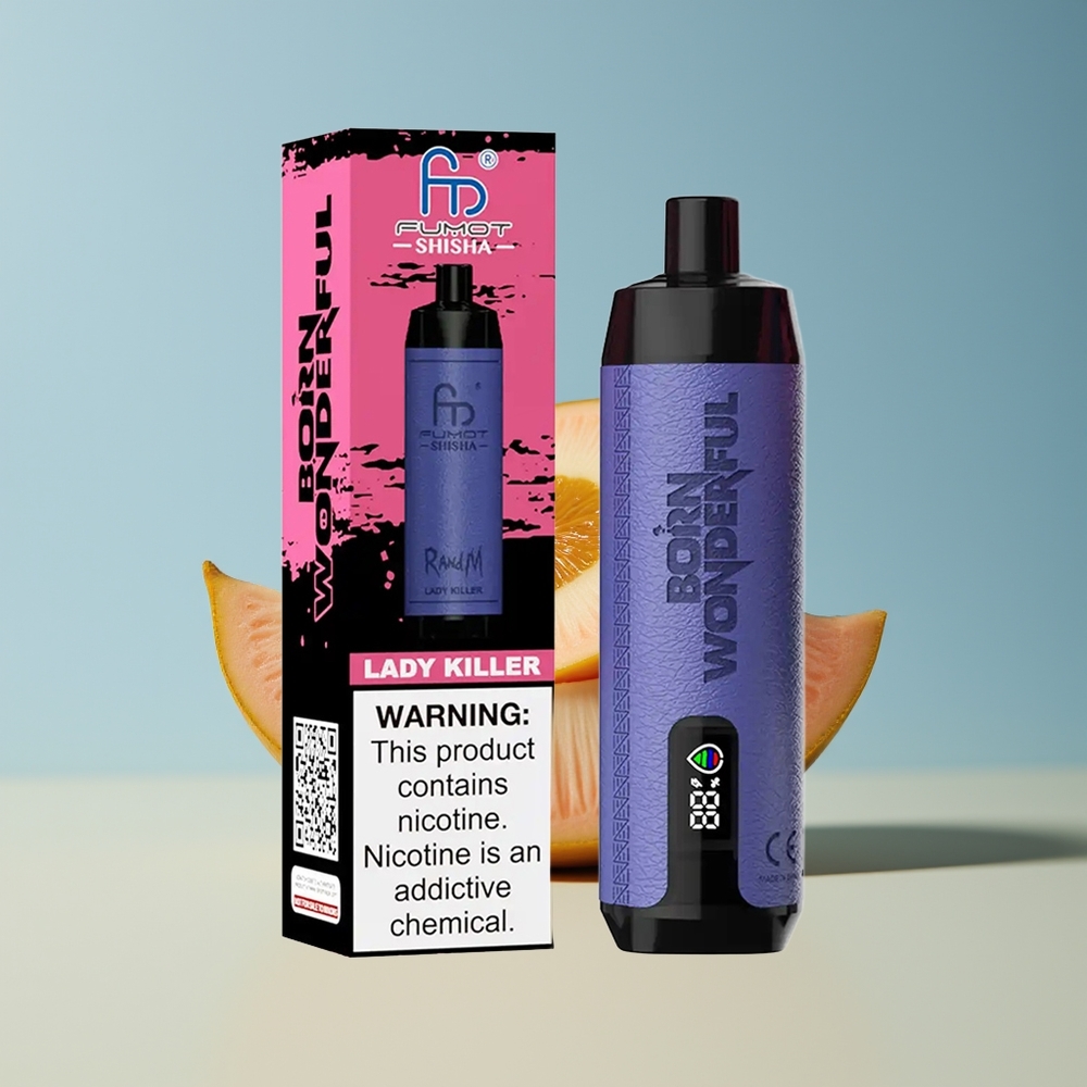 Veleprodaja Slovenija RandM Fumot Shisha 10000 Puffov Vape Lady Killer 18ml 05 Nikotina