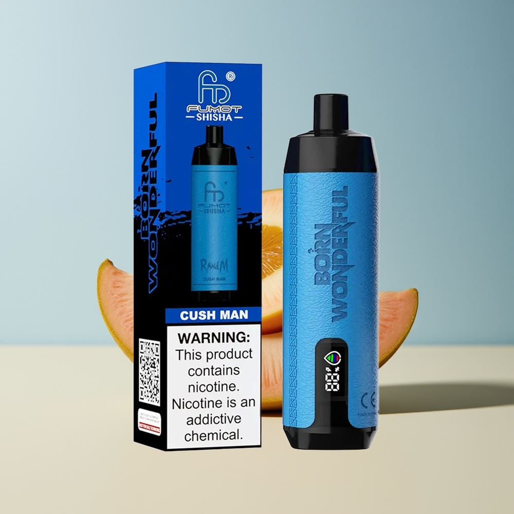 Veleprodaja Slovenija RandM Fumot Shisha 10000 Puffs Cush Človek 18ml 06ohm Mesh Coil