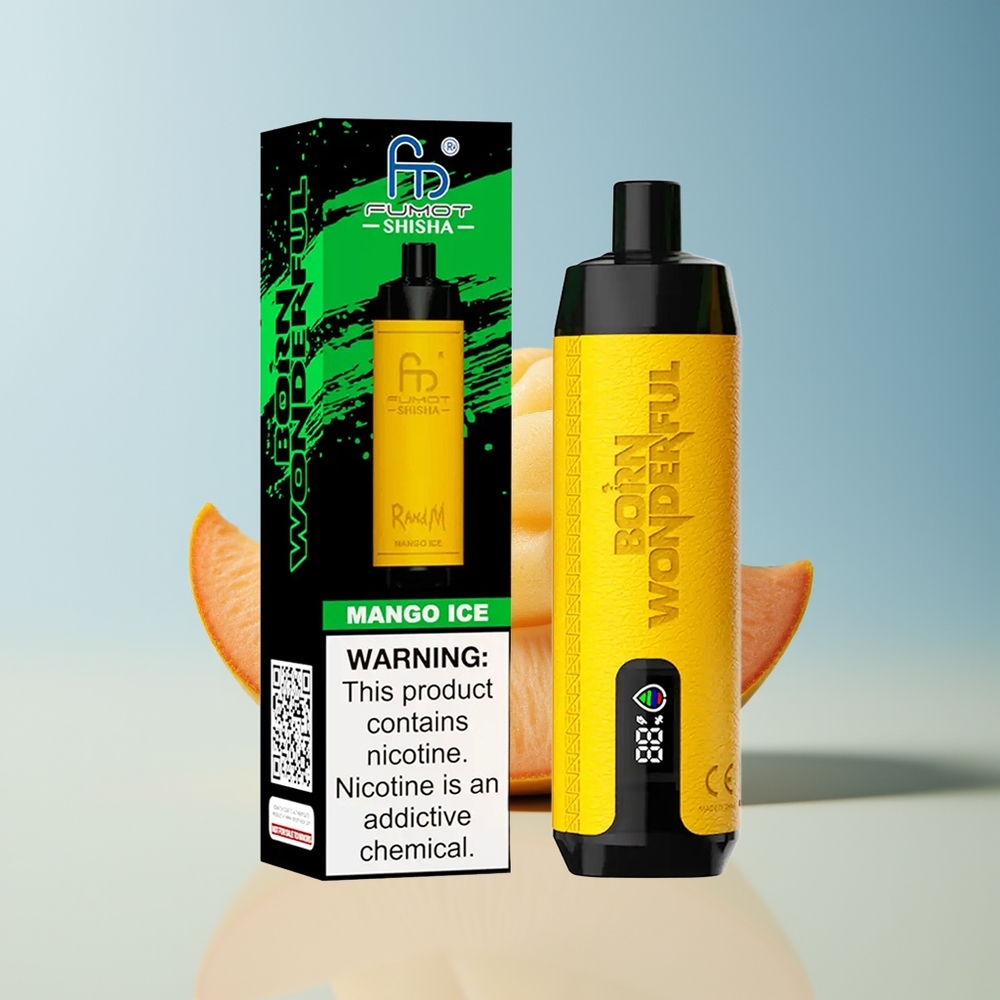 Veleprodaja Slovenija RandM Fumot Shisha 10000 Pufi Manga Led