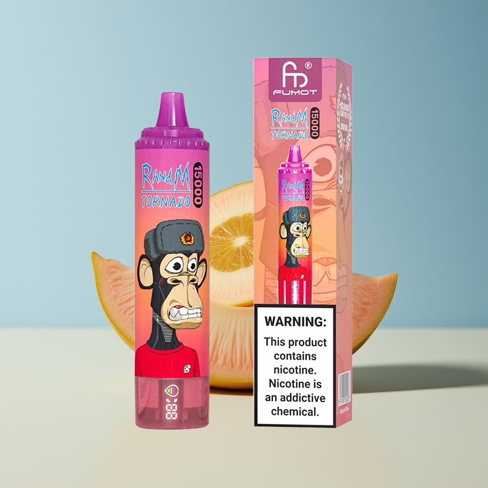 Veleprodaja Slovenija RandM Fumot Tornado 15000 Puffs 25ml Pitajska Smočnica Tip-C Polnjenje