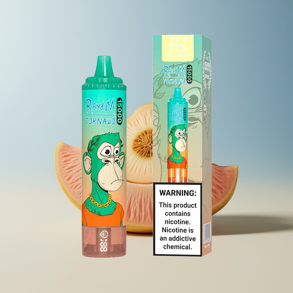 Veleprodaja Slovenija RandM Fumot Tornado 15000 Puffs 25ml Trojne Jagode