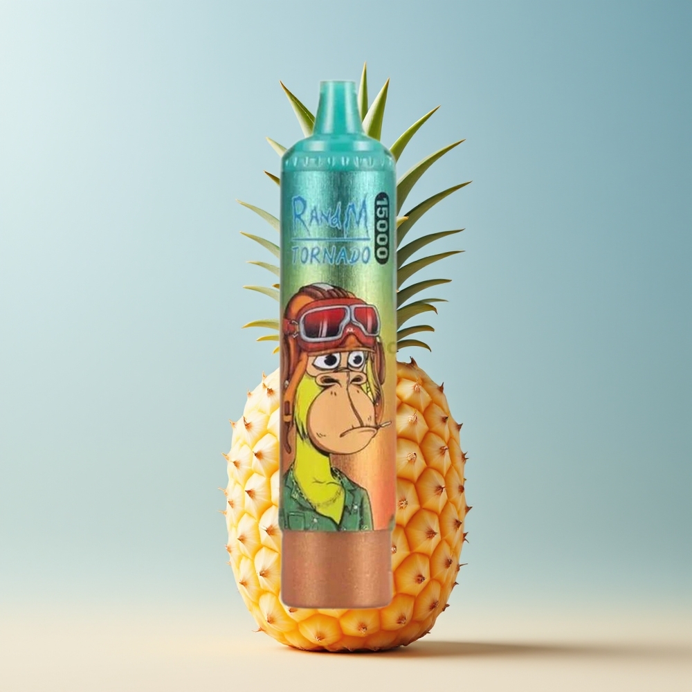 Veleprodaja Slovenija RandM Fumot Tornado 15000 Puffs 850mAh Mrazno Ananas