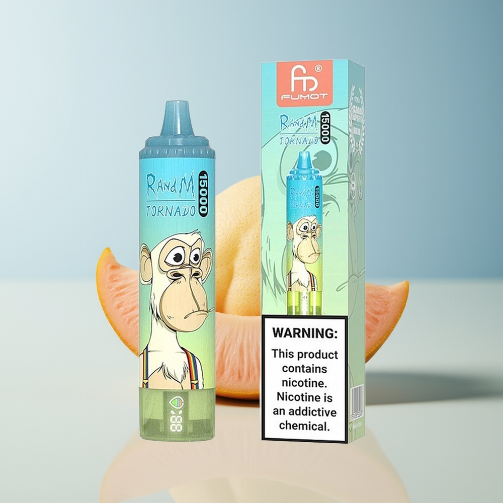 Veleprodaja Slovenija RandM Fumot Tornado 15000 Puffs Ledeni Vrtinec 25ml LCD