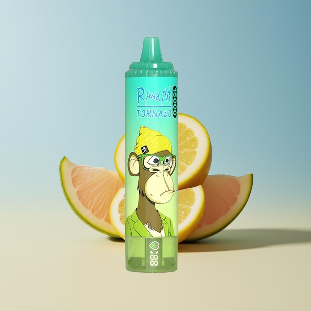 Veleprodaja Slovenija RandM Fumot Tornado 15000 Puffs Limeta Limona 25ml LCD