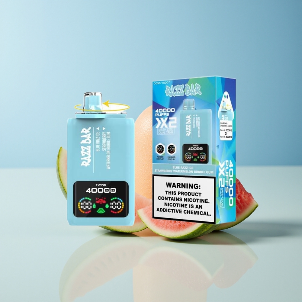 Blue Razz Ice-Strawberry Lubenica Mehurčka Gum
