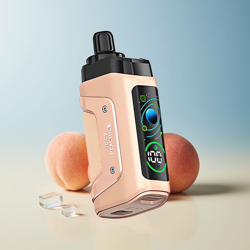 Veleprodaja Slovenija Razz Bar 45000 Pufi Vape Sočna Breskev Led 10 Ohm Mesh Coil Type-C Polnjenje
