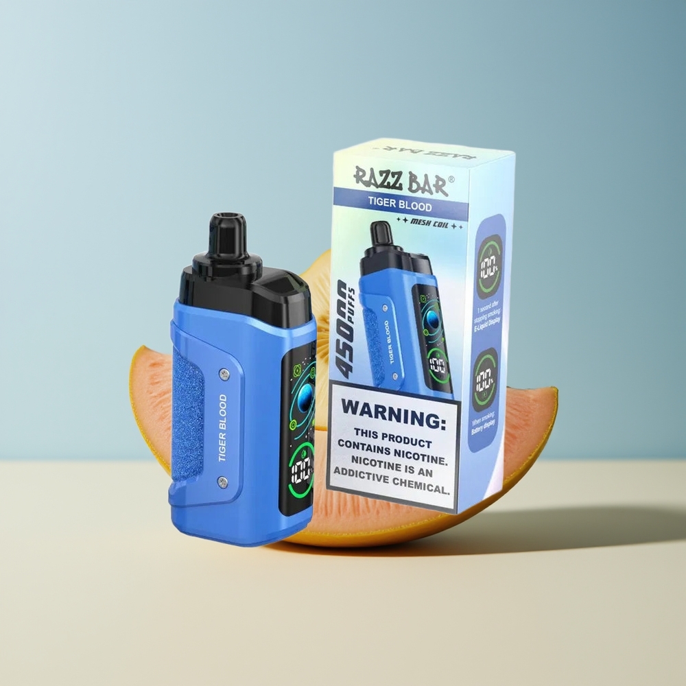 Veleprodaja Slovenija Razz Bar 45000 Pufov Vape Tiger Kri Mesh Coil