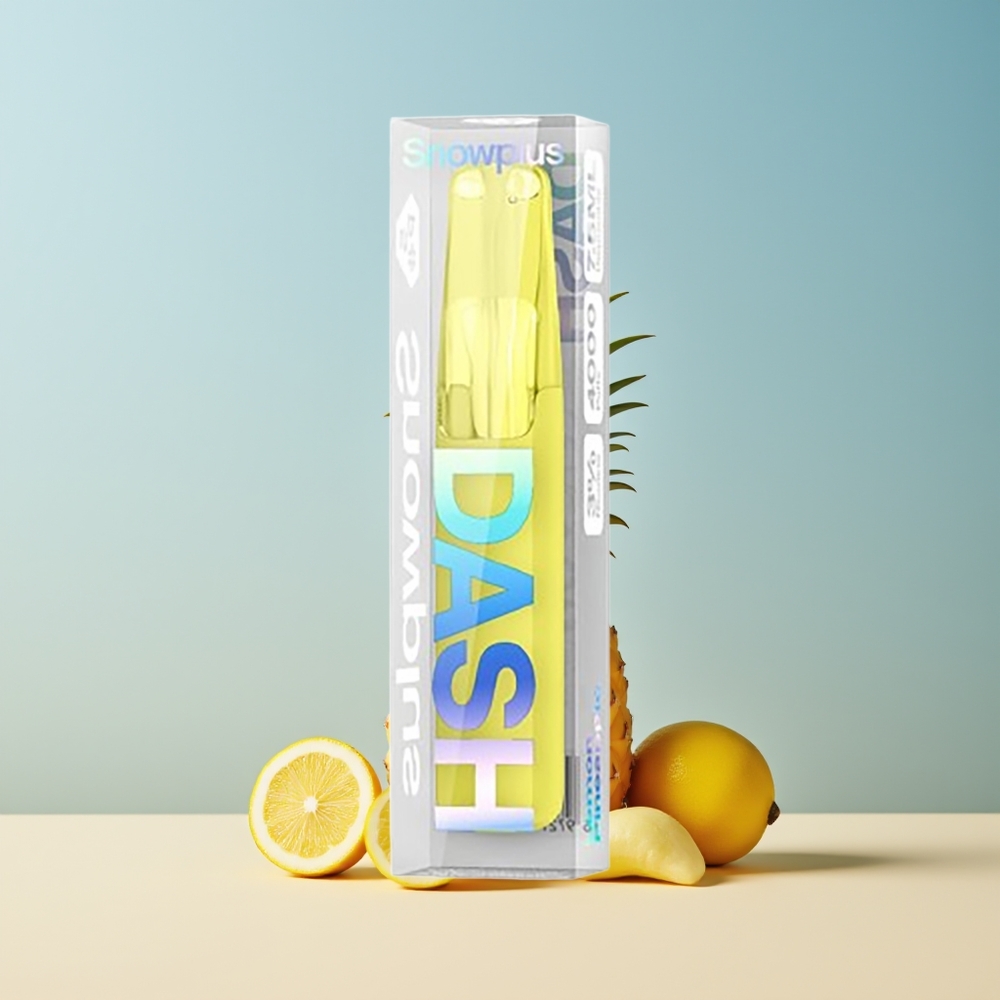Veleprodaja Slovenija Snowplus Dash 4000 Pih Limona Ananas 75 ml 530 mAh