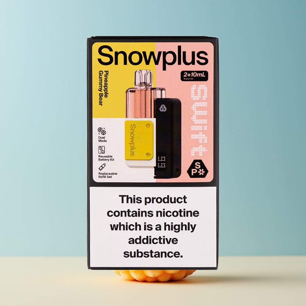 Veleprodaja Slovenija Snowplus Swift 5000 Pihov Ananas Žele Medvedek Dual Mesh 1000 mAh