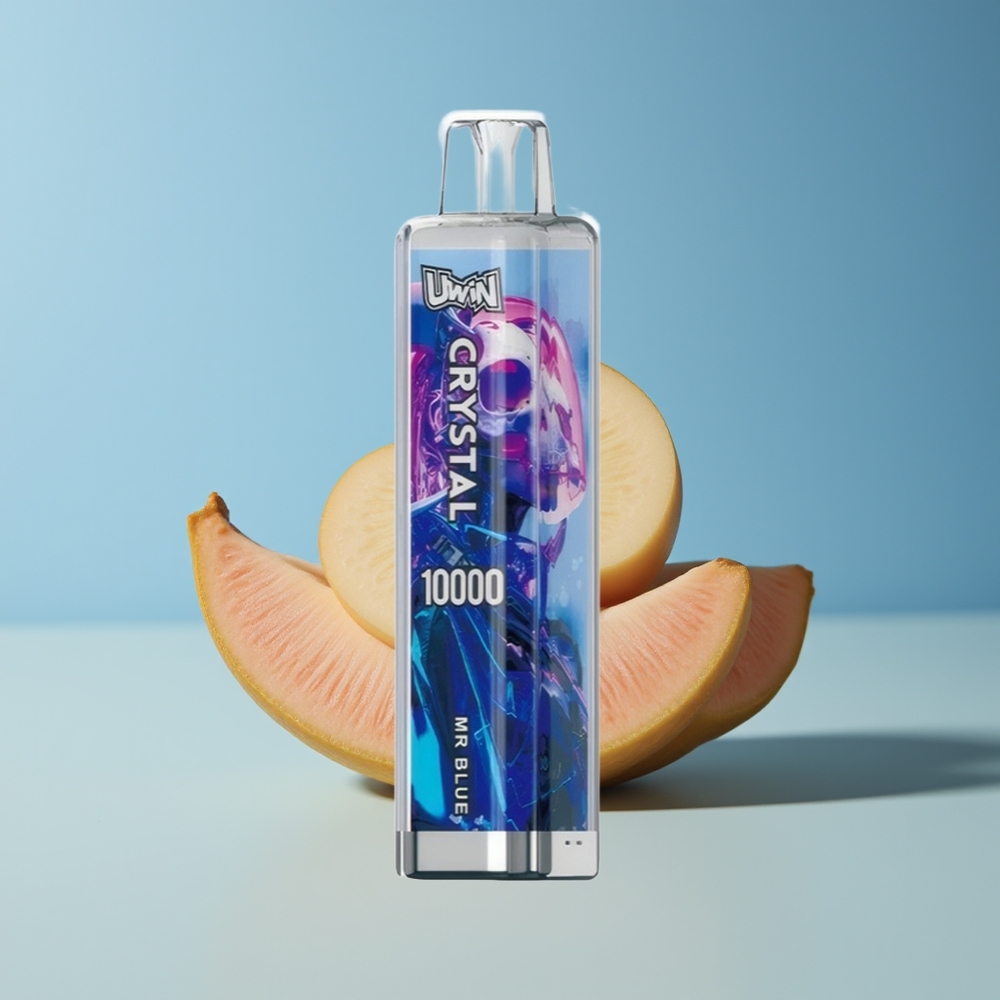 Veleprodaja Slovenija Uwin Crystal 10000 Puffov Mr Modra RGB Svetloba Hitro Polnjenje