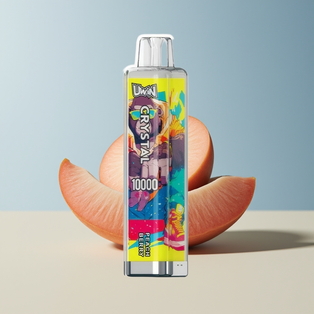 Veleprodaja Slovenija Uwin Crystal 10000 Puffs Breskva Jagoda RGB