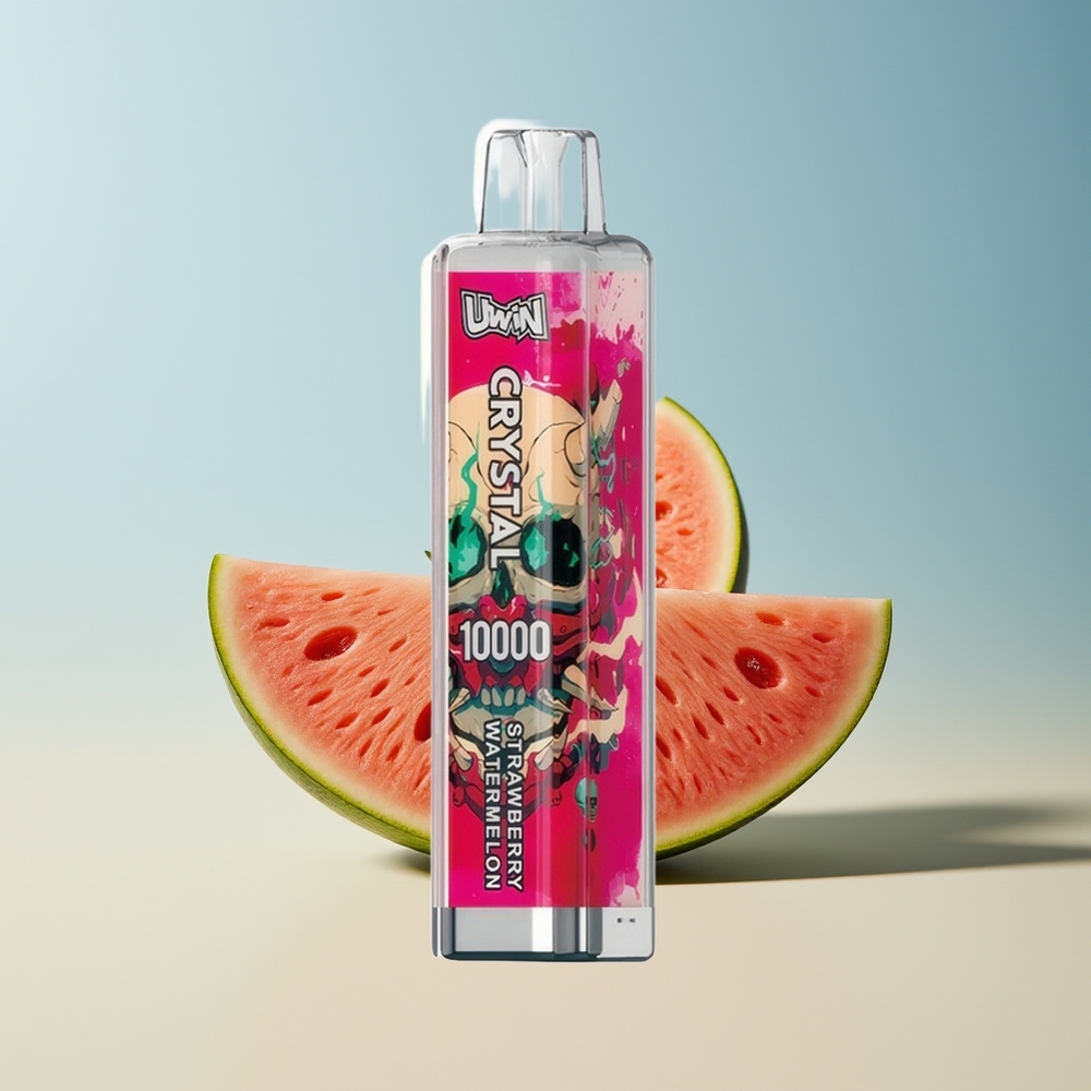 Veleprodaja Slovenija Uwin Crystal 10000 Puffs Jagoda Lubenica RGB