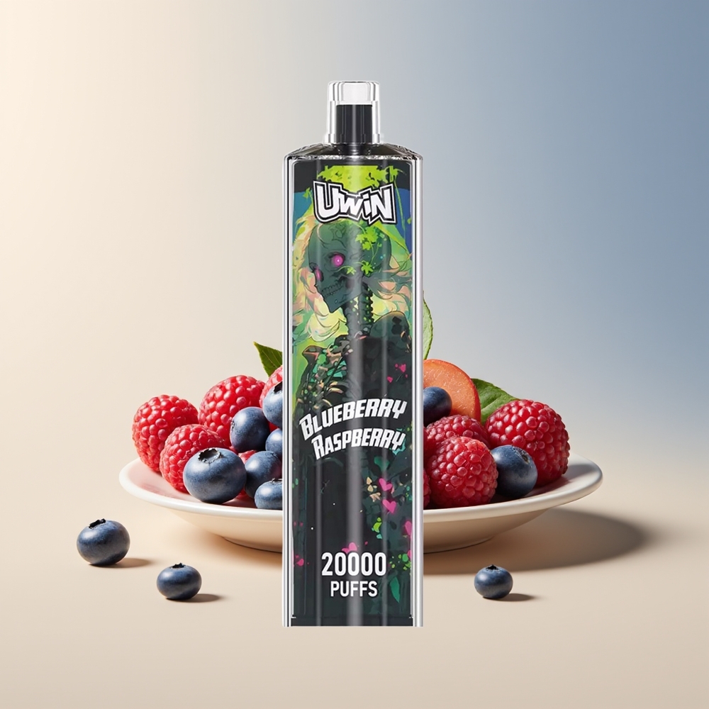 Veleprodaja Slovenija Uwin Shisha Hookah Crystal 20000 Puffs Borovnica Malina Type-C Mesh Coil