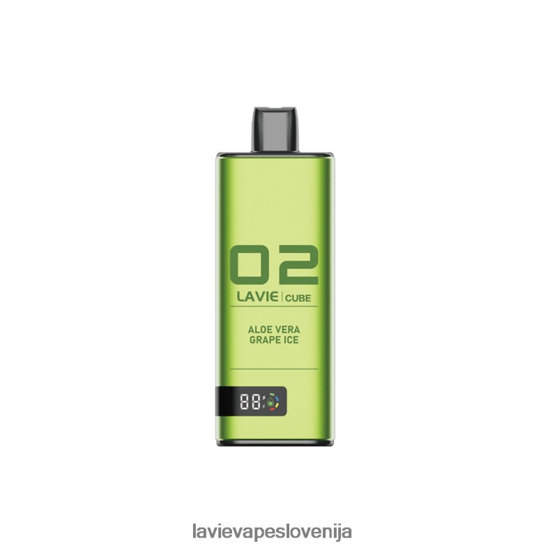 LAVIE Vapes Slovenija - LAVIE Cube 20000 vpihov aloe vera grozdni led V22B6636