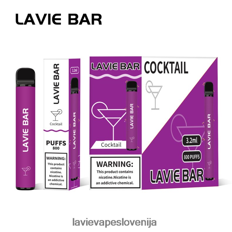 LAVIE Vapes Slovenija - LAVIE BAR 800 vpihov koktajl V22B66312