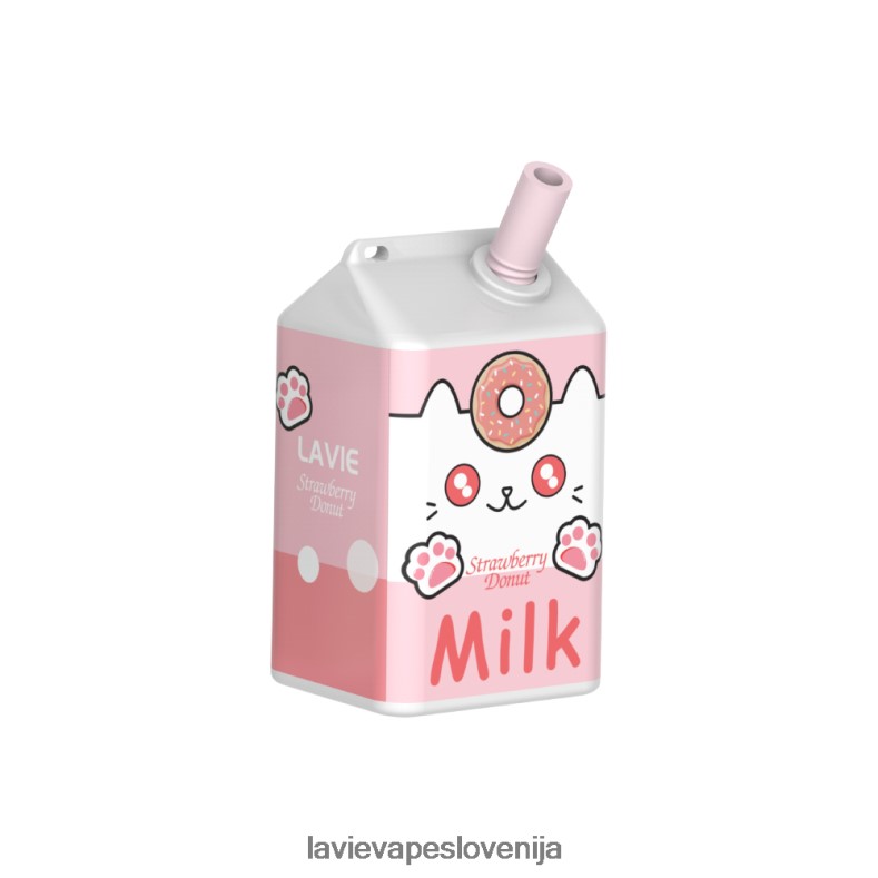 LAVIE Vape Slovenija - LAVIE MILK 7000 vpihov jagodni krof V22B66177