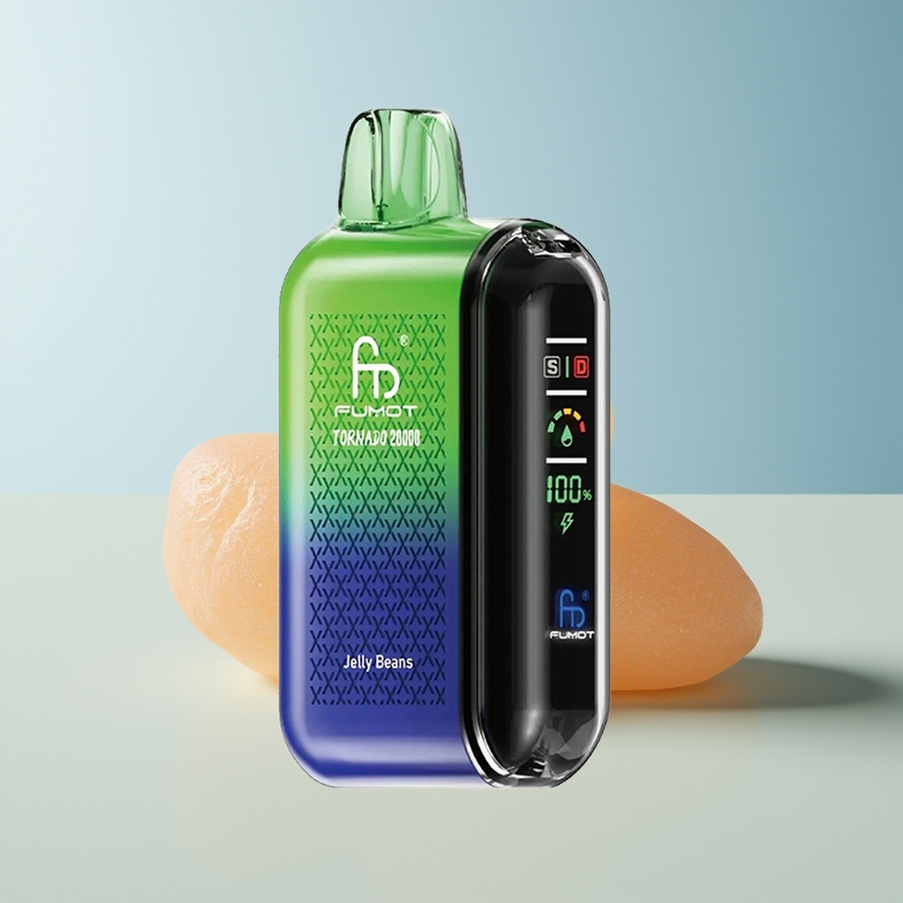 Veleprodaja Slovenija Fumot Tornado 20000 Puffs Jeli Čebulice Dual Mesh Coil Smart Display