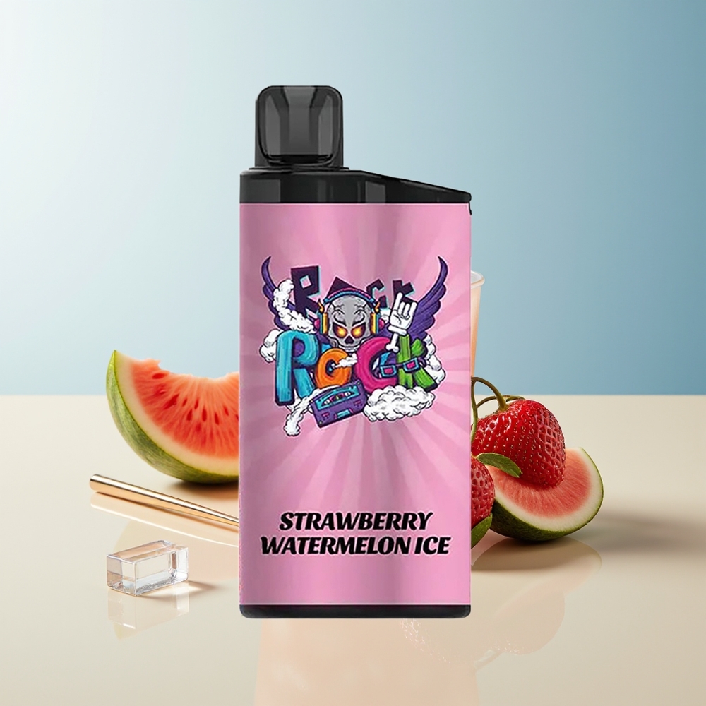 Veleprodaja Slovenija IGET Bar 3500 Puffs 1400 mAh Jagoda Lubenica Led