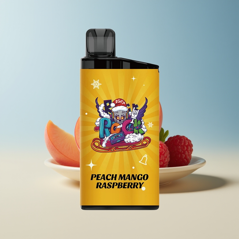 Veleprodaja Slovenija IGET Bar 3500 Puffs Mehursko Mango Malina 1400 mAh