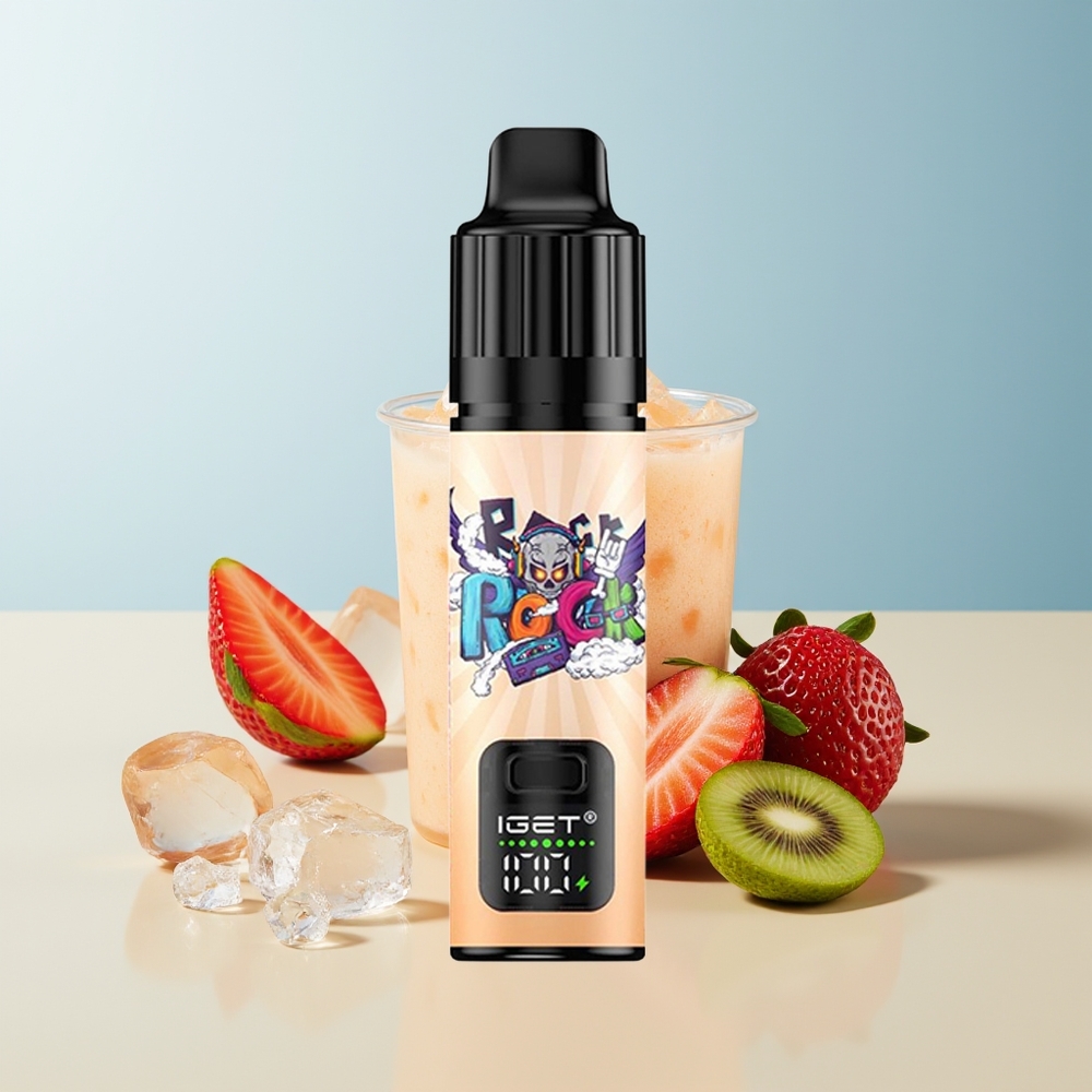 Veleprodaja Slovenija IGET BAR PLUS S3 POD 10000 Puff Jagoda Kivi Led 18 ml
