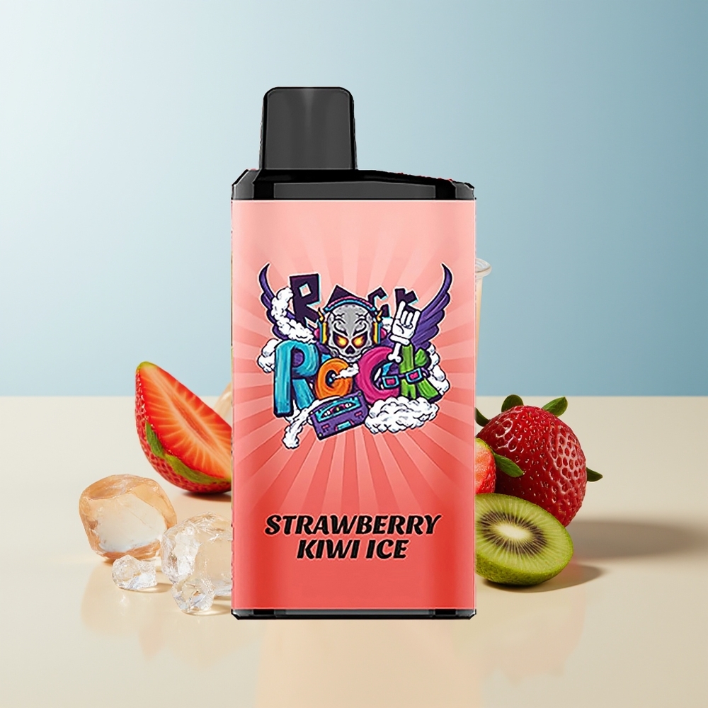 Veleprodaja Slovenija IGET Bar Pro 10000 Puffs 2000 mAh Jagoda Kivi Led