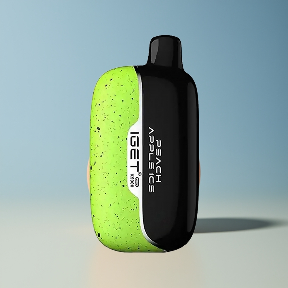 Veleprodaja Slovenija IGET Moon K5000 5000 Puffs Breskev Jabolko PC Material