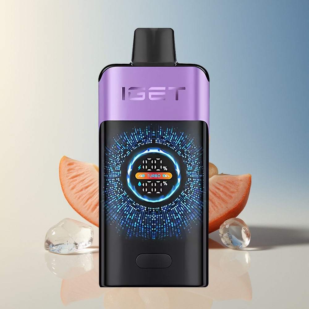 Veleprodaja Slovenija IGET ONE 12000 Puffs Vape Grozdni Led 2700 mAh Battery Large Curved Color Screen