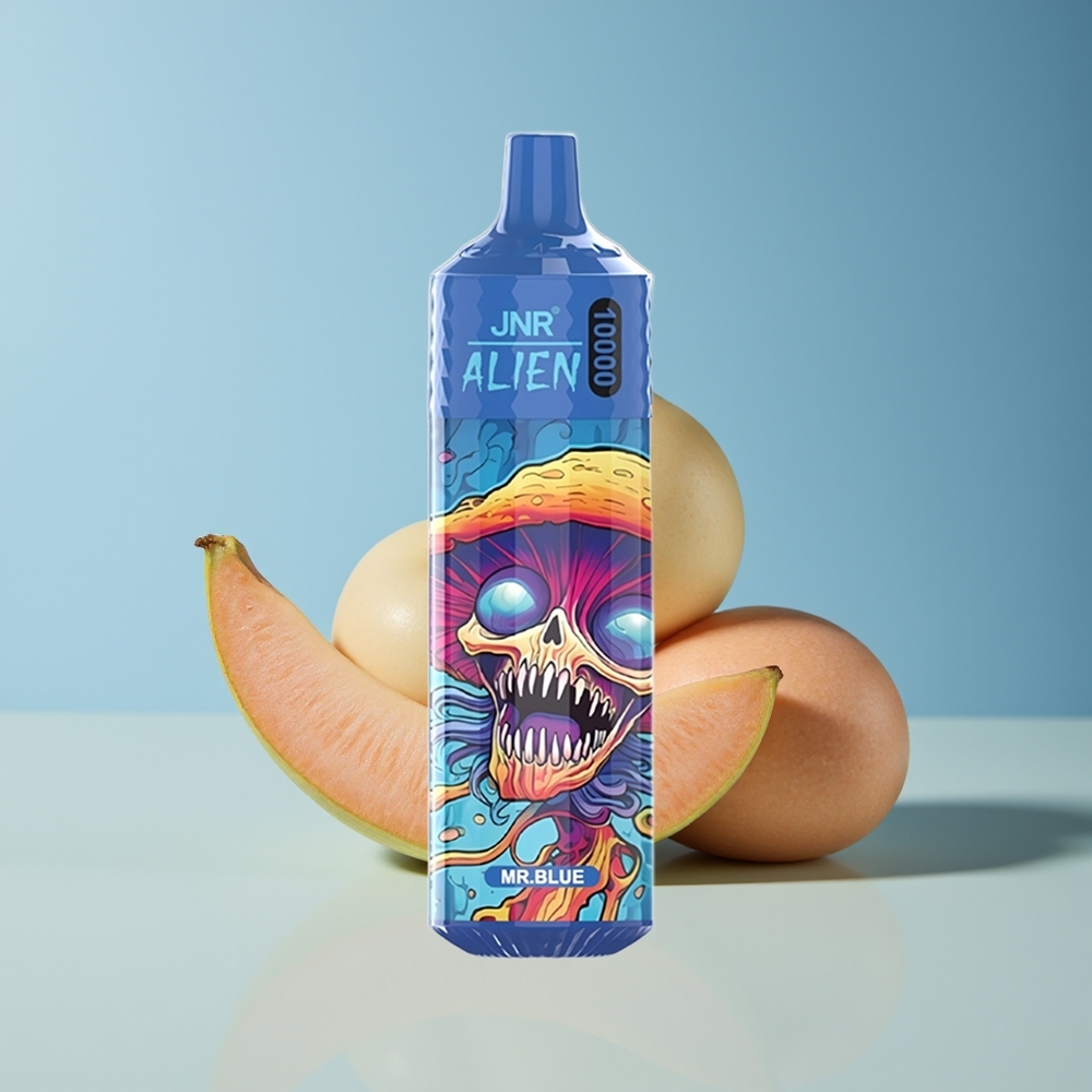 Veleprodaja Slovenija JNR Alien 10000 Puffov 20ml E-tekočina Mr Modri RGB LED