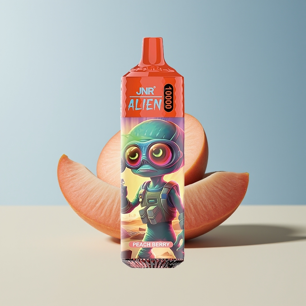 Veleprodaja Slovenija JNR Alien 10000 Puffs Breskva Jagoda 850mAh RGB
