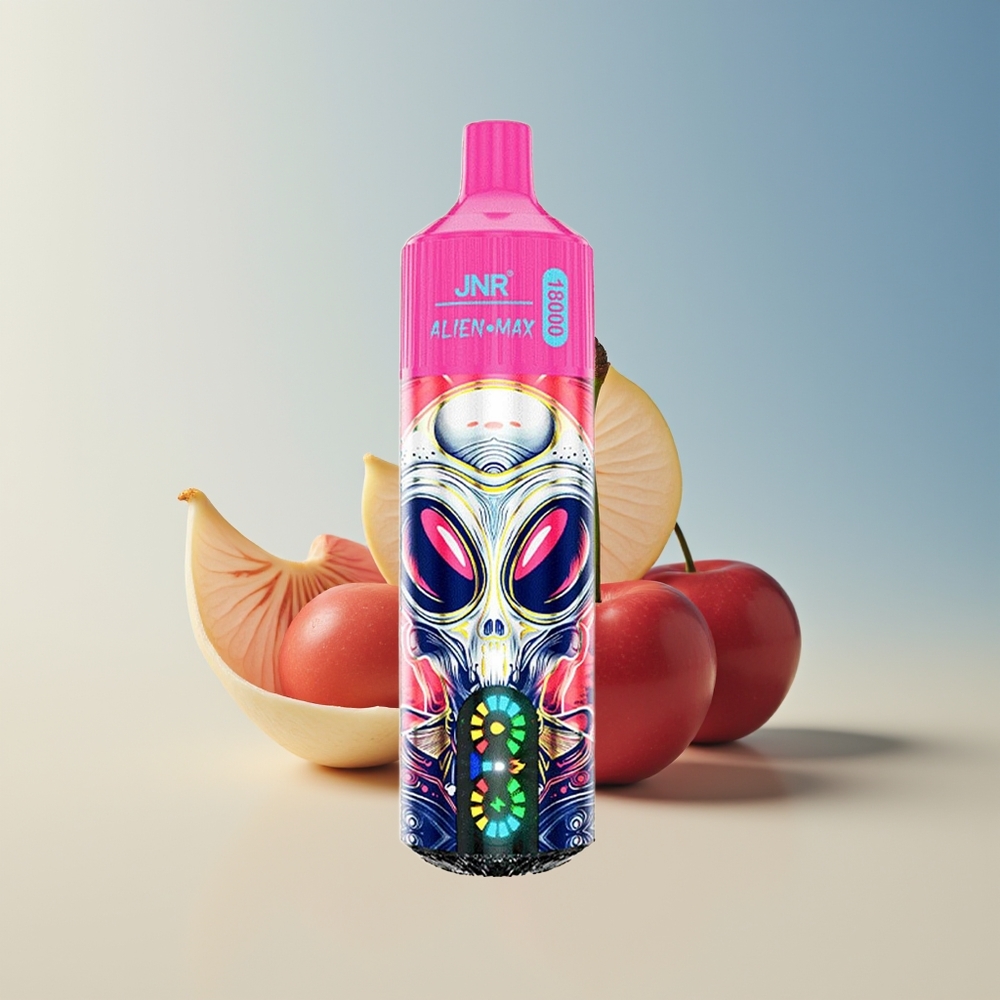 Veleprodaja Slovenija JNR Alien Max 18000 Puffov Dual Core Češnja Jagoda 28ml