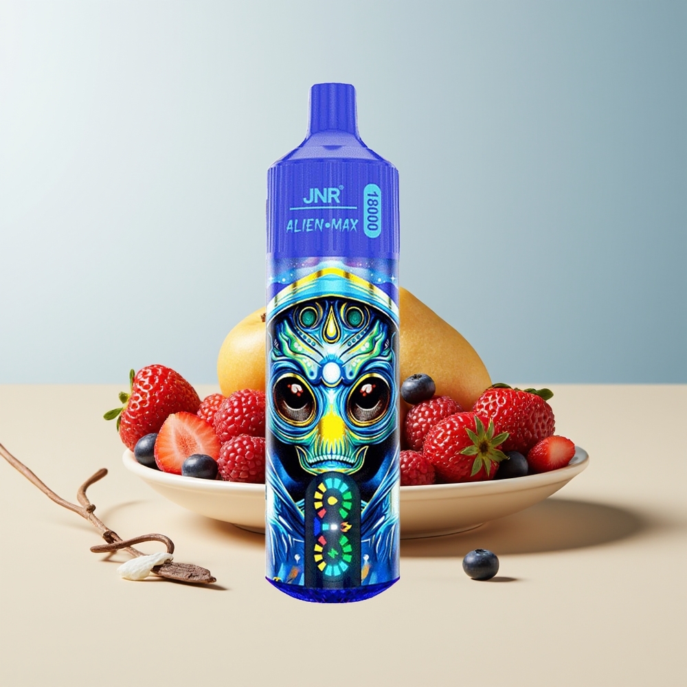Veleprodaja Slovenija JNR Alien Max 18000 Puffs Mešane Jagode Dual Mesh Coil Type-C
