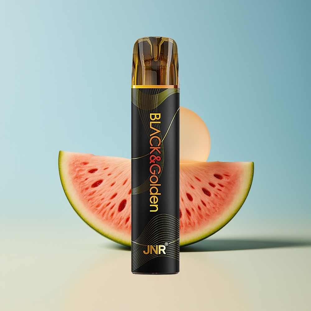 Veleprodaja Slovenija JNR Black&Golden 800 Pufov Vape Lubenica Mehki Bonbon 550mAh Nicotine Content 2%