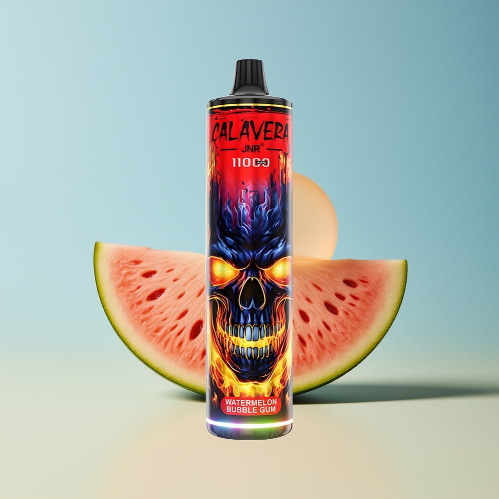 Veleprodaja Slovenija JNR Calavera 11000 Puffs Vape Lubenica Mehurčki Gumbe 850 mAh 21ml
