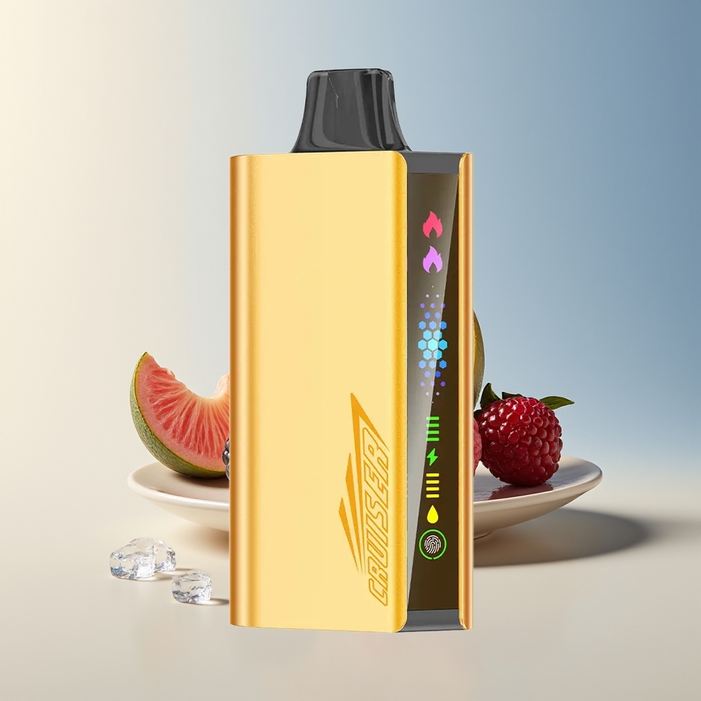 Veleprodaja Slovenija JNR Cruiser 12000 Pofov Blackberry Ice No-Charge Vape Animation Screen Display Full-Metal Aluminum Body