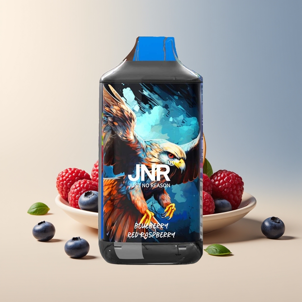 Veleprodaja Slovenija JNR Falcon 16000 Puffs Borovnica Rdeči Malina Dual Mesh Coil Smart LED Display