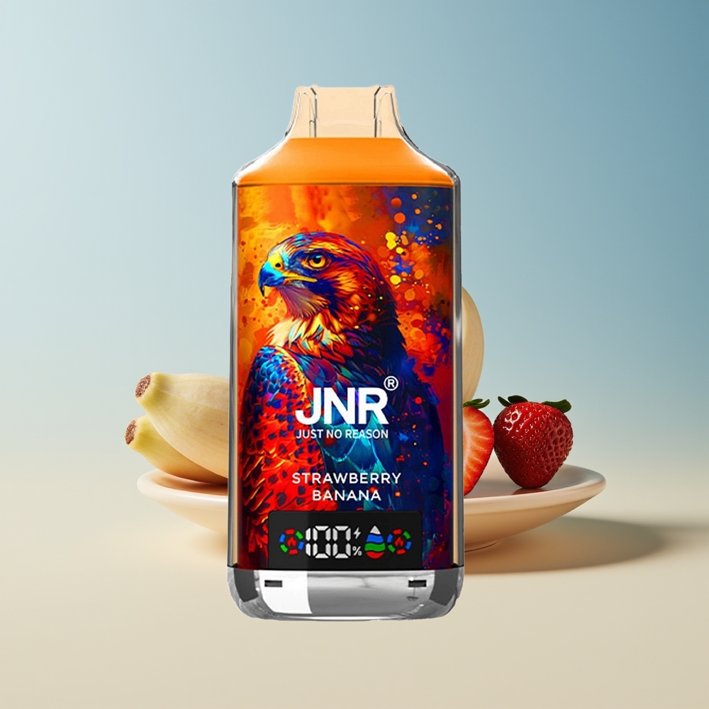 Veleprodaja Slovenija JNR Falcon X 18000 Puffov Dual Mesh Coil Vape Jagoda Banana